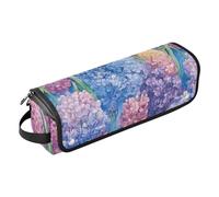 Sac de voyage pour outils de coiffure avec tapis résistant à la chaleur, organiseur de grande capacité pour fer à lisser, fer à friser, peinture style impressionnisme