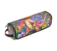 Sac de voyage pour outils de coiffure pour femme avec coussinet résistant à la chaleur de grande capacité pour fer à lisser plat, fer à lisser, fer à friser, dragon barbu doux