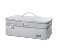 Sac de voyage pour outils de coiffure - Sac de rangement pour toutes les marques de brosses à air chaud | Fer à cheveux et autres outils chauds, grande capacité avec coussinet résistant à la chaleur,