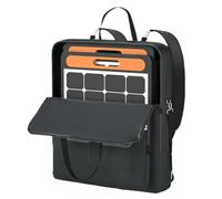 Sac De Voyage Pour Panneau Solaire, Étui De Transport De Voyage Compatible Avec JackerySolarSaga 100W 100x200W, Sac Rangement Pour Panneau Solaire Avec Plusieurs Poches Pour 2 Panneaux De Batterie