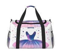 Sac de voyage pour robe de ballerine Galaxy Star Sac de gym pour homme et femme Sac de voyage léger pour entraînement vacances