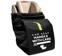 Sac de voyage pour siège d'auto pour avion: sac de siège d'auto premium pour les voyages en avion s'adapte à tous les porteurs de bébé et au booster & convertibles, couverture de conduite d'auto porta