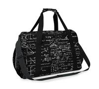 Sac de voyage pour table de chimie mathématique pour filles, garçons, femmes, hommes, week-end, sac à bandoulière pour voyage, sport, gym