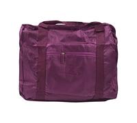 Sac de voyage pour vêtements de rangement, sacs à main, sacs à main pliables, bagage protocole (vin, taille unique), bordeaux, Taille unique