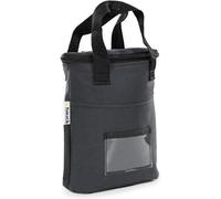 hauck Sac Isotherme Biberon Refresh Me 2 - Sac Isotherme Bebe pour 2 Biberons, Chaud et Froid - Pochette Thermos Nomade avec Poche Filet - Gris