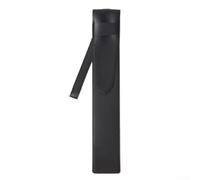Sac de voyage renforcé pour baguettes de batterie - Protégez votre équipement avec un design élégant en cuir PU (noir)