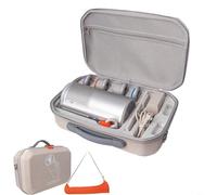 Sac de voyage rigide pour XGIMI MoGo 4 (2025) avec protection EVA, sac de rangement portable léger avec poignée, résistant aux chocs, imperméable, anti-chute, organisateur portable pour accessoires
