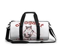 Sac de Voyage Rond Arrogance Paresse Chat Sac de Sport pour Hommes Femmes Sac de Sport Sac de Sport