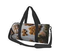 Sac de Voyage Rond Biscuits de noël Faits Maison Sac de Sport pour Hommes Femmes Sac de Sport Sac de Sport
