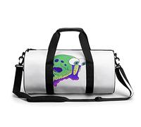 Sac de Voyage Rond crâne Vert Escargot Sac de Sport pour Hommes Femmes Sac de Sport Sac de Sport