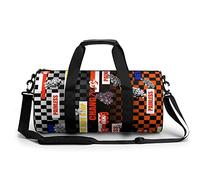 Sac de Voyage Rond d'échecs, Sac de Sport de Course pour Hommes et Femmes, Sac de Sport