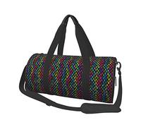 Sac de Voyage Rond Dragon Scale, Sac de Sport pour Hommes et Femmes, Sac de Sport