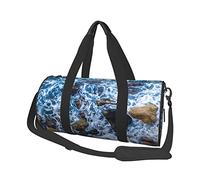 Sac de Voyage Rond Ebb and Flow, Sac de Sport pour Hommes et Femmes, Sac de Sport