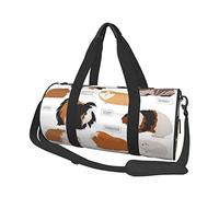 Sac de Voyage Rond infographie pour Les Types de Races de rongeurs Sac de Sport pour Hommes Femmes Sac de Sport Sac de Sport