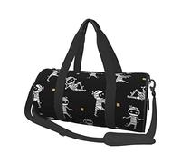 Sac de Voyage Rond Mignon Motif Halloween Sac de Sport pour Hommes Femmes Sac polochon Sac de Sport