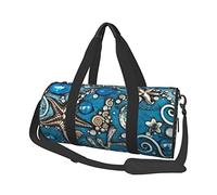 Sac de Voyage Rond Ocean Shell Art Sac de Sport pour Hommes et Femmes Sac de Sport Sac de Sport