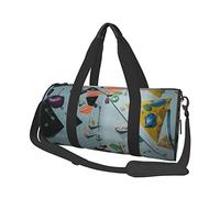 Sac de Voyage Rond Personnes Peinture sur Le Mur Sac de Sport pour Hommes Femmes Sac de Sport Sac de Sport