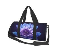 Sac de voyage rond rectangulaire imprimé mandala, sac fourre-tout en toile, imperméable et résistant aux déchirures. Sac de voyage pliable pour le week-end