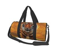 Sac de Voyage Rond Rising Sun Tiger Sac de Sport pour Hommes et Femmes Sac de Sport