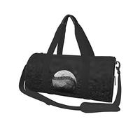 Sac de Voyage Rond Sac de Sport de Baseball meurtri pour Hommes Femmes Sac de Sport Sac de Sport