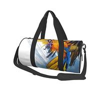 Sac de Voyage Rond Sac de Sport Perroquet Volant pour Hommes Femmes Sac de Sport Sac de Sport