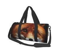 Sac de Voyage Rond Silly Fox Sac de Sport pour Homme et Femme Sac de Sport