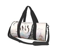 Sac de Voyage Rond Tour de Fer Sac de Sport pour Hommes Femmes Sac de Sport Sac de Sport