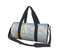 Sac de Voyage Rond voilier Bateau Paysage Sac de Sport pour Hommes Femmes Sac polochon Sac de Sport