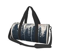 Sac de Voyage Rond Wilderness Fox Art Sac de Sport pour Hommes et Femmes Sac de Sport