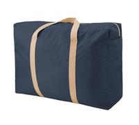 Sac de Voyage Sac à Bagages Pliant de Grande capacité Unisexe, Sacs de Voyage en Tissu Oxford épais, Sac de Rangement Robuste for Maison Mobile(S Blue)