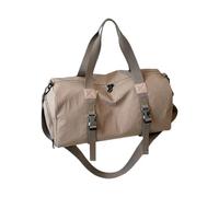 Sac de voyage, sac de sport, grande capacité, natation, fitness avec séparation humide et sec, pour la salle de sport, les voyages de grande capacité avec compartiment à chaussures pour femme, kaki