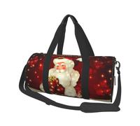 Sac de voyage, sac de sport pliable à imprimé géométrique arc-en-ciel pour gym, w nd, w nd, Merry Christmas Santa Claus, One Size, Sac de voyage