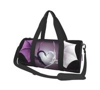 Sac de voyage, sac de sport pliable avec imprimé lion SciFi pour gym, w nd, w nd, Dragons violets et écrits, One Size, Sac de voyage