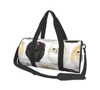 Sac de voyage, sac de sport pliable avec imprimé lion SciFi pour gym, w nd, w nd, Motif poméraniens., One Size, Sac de voyage