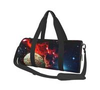 Sac de voyage, sac de sport pliable avec imprimé montagnes enneigées pour gym, w nd, w nd, Planètes spatiales., One Size, Sac de voyage