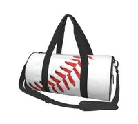Sac de voyage, sac de sport, sac de sport pliable avec imprimé coq de poule, pour gym, w nd, w nd, Baseball Lace Close Up, One Size, Sac de voyage