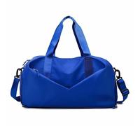 Sac de voyage, sac de sport, sac de sport, sac à bandoulière, sac fourre-tout de nuit avec compartiment à chaussures et poche humide, bleu, Taille unique, Bohémien