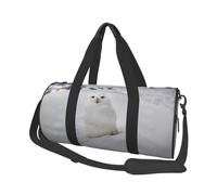 Sac de Voyage, Sac de Sport, Sac fourre-Tout de Voyage, Sac de Nuit, Sac de Week-End de Sport pour la Natation, Le Yoga,Chouette des neiges