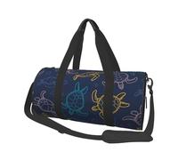 Sac de Voyage, Sac de Sport, Sac fourre-Tout de Voyage, Sac de Nuit, Sac de Week-End de Sport pour la Natation, Le Yoga,Texture écaille de Tortue