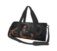 Sac de Voyage, Sac de Sport, Sac fourre-Tout de Voyage, Sac de Nuit, Sac de Week-End de Sport pour la Natation, Le Yoga,Rottweiler Puppy Animaux Petits Chiens Rottweiler
