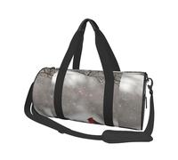 Sac de Voyage, Sac de Sport, Sac fourre-Tout de Voyage, Sac de Nuit, Sac de Week-End de Sport pour la Natation, Le Yoga,Moineau Rouge Hiver