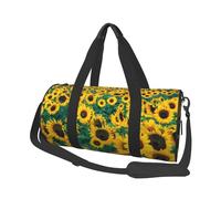Sac de Voyage, Sac de Sport, Sac fourre-Tout de Voyage, Sac de Nuit, Sac de Week-End de Sport pour la Natation, Le Yoga,Beaucoup de Beaux tournesols