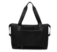 Sac De Voyage Sac de Voyage Pliable for Femmes, 1 pièce, Portable, Grande capacité, Stockage, Courte Distance, polochon, Natation, Fitness(Black)