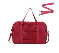 Sac De Voyage Sac de Voyage Pliable Qui Peut être transporté comme Une Valise, transportant des vêtements de Grande capacité, 1 pièce(Red L)