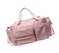 Sac de voyage - Sac de voyage - Sac de nuit - Sac fourre-tout pour femme et fille - Résistant à l'eau, rose, 48x30x24cm