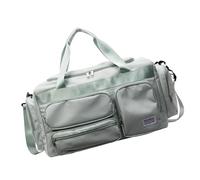 Sac de voyage - Sac de voyage - Sac de nuit - Sac fourre-tout pour femme et fille - Résistant à l'eau, Vert, 48x30x24cm