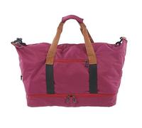 Sac de Voyage Sec et Humide séparé, Sac de Sport, Sac de Sport, Sac de Week-End, Grande capacité, Sac d'entraînement en Tissu Oxford avec Sangle réglable, pour Hommes et Femmes (Violette)