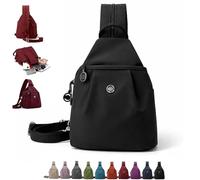 Sac de Voyage Sécurisé 3-en-1, Sac à Dos Convertible étanche et Sac Bandoulière pour le Quotidien, Salle de Sport & Voyages Urbains, Grande Capacité(Black)