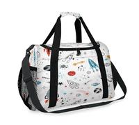 Sac de voyage solaire Galaxy Planet pour filles, garçons, femmes, hommes, dessins animés, planètes, w nd, sac à bandoulière, sac à main pour voyage, sport, gym