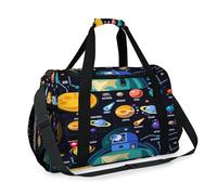 Sac de voyage Space Galaxy 3D pour filles, garçons, femmes, hommes, sac de week-end, sac à bandoulière pour voyage, sport, gym